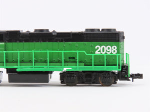 N Scale Life-Like 7841 BN Burlington Northern GP38 Diesel Locomotive #2098