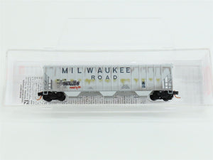 N Scale Micro-Trains MTL 09944050 MILW 3-Bay Hopper #98762 Weathered w/ Graffiti