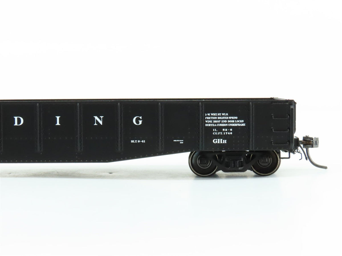 HO Scale Tangent #10916-03 RDG Reading Bethlehem 52-6 70T Gondola Car #25942