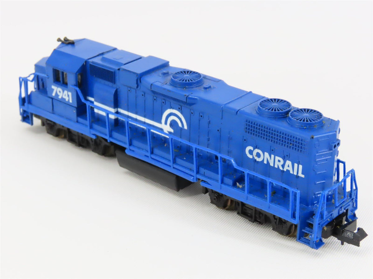 N Scale Life-Like 7846 CR Conrail GP38 Diesel Locomotive #7941