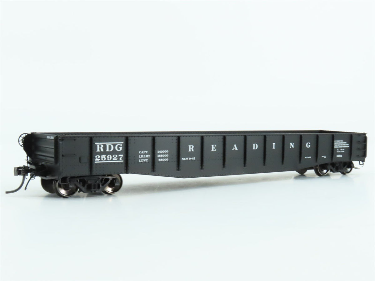 HO Scale Tangent #10916-02 RDG Reading Bethlehem 52-6 70T Gondola Car #25927