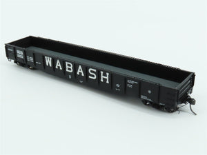HO Scale Tangent #10924-04 WAB Wabash 52-6 70T Riveted Gondola Car #12970