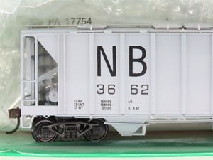 LOT of 8 HO Scale Bowser #56147 NB Northampton & Bath 2-Bay Covered Hoppers