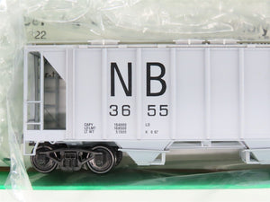 LOT of 8 HO Scale Bowser #56147 NB Northampton & Bath 2-Bay Covered Hoppers