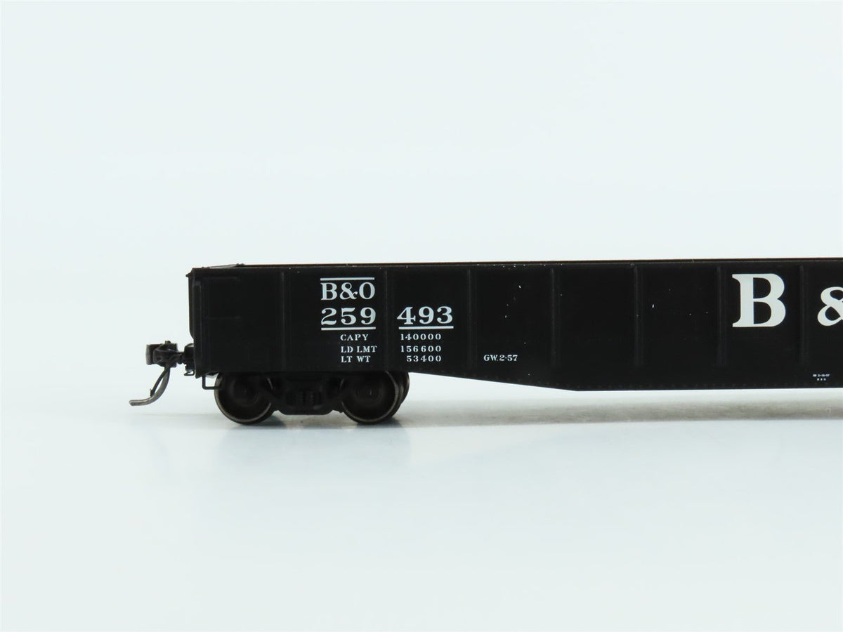 HO Scale Tangent #10930-06 B&amp;O Baltimore &amp; Ohio 52-6 70T Gondola Car #259493