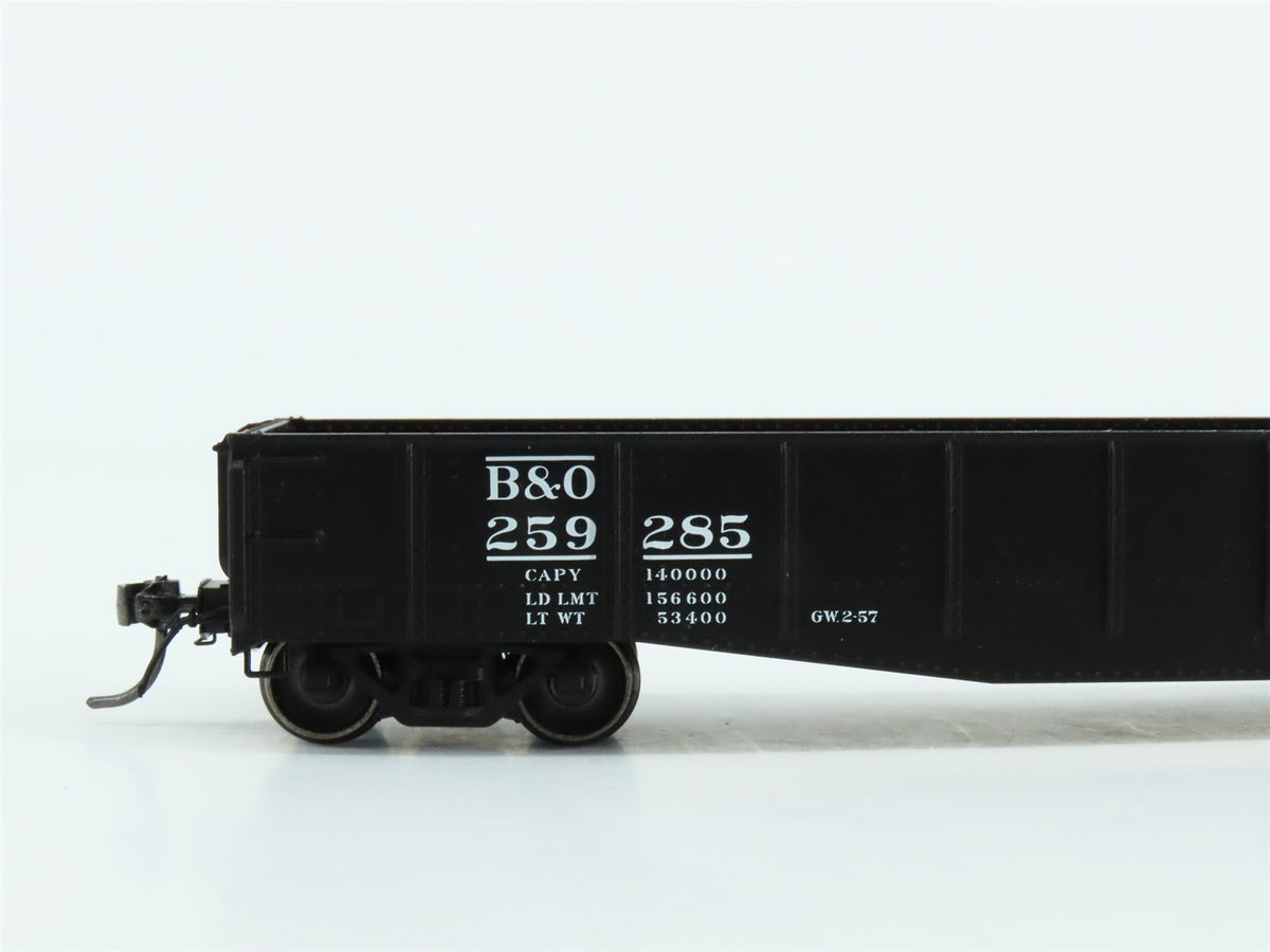 HO Scale Tangent #10930-03 B&amp;O Baltimore &amp; Ohio 52-6 70T Gondola Car #259285