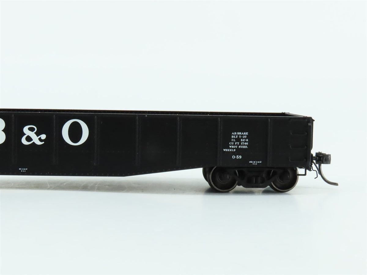 HO Scale Tangent #10930-03 B&amp;O Baltimore &amp; Ohio 52-6 70T Gondola Car #259285