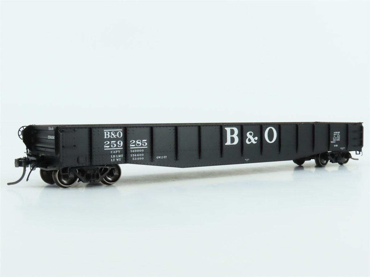 HO Scale Tangent #10930-03 B&amp;O Baltimore &amp; Ohio 52-6 70T Gondola Car #259285