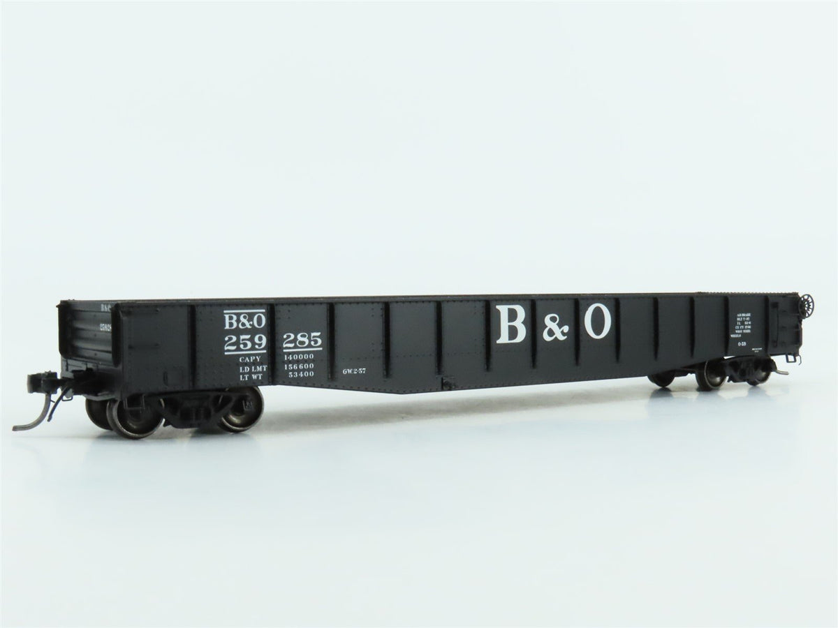 HO Scale Tangent #10930-03 B&amp;O Baltimore &amp; Ohio 52-6 70T Gondola Car #259285