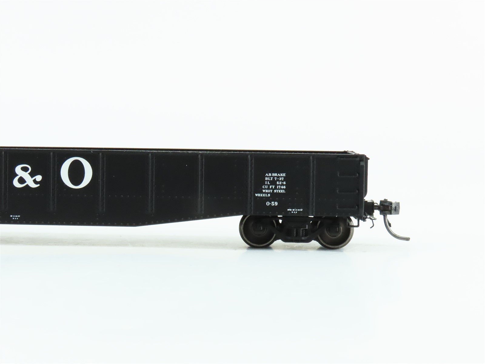 HO Scale Tangent #10930-04 B&O Baltimore & Ohio 52-6 70T Gondola Car #259331