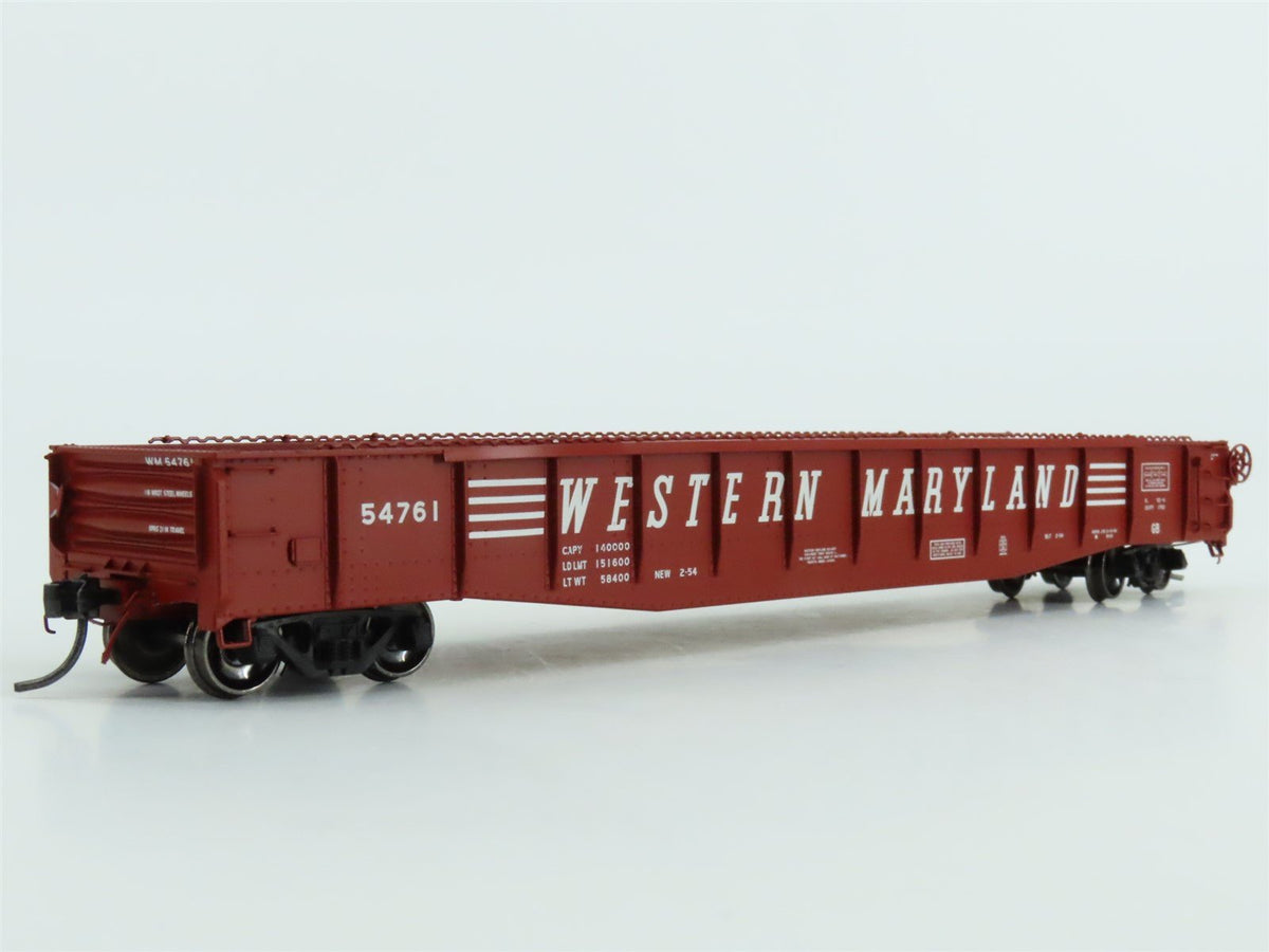 HO Tangent #10926-02 WM Western Maryland Bethlehem 52-6 70T Gondola Car #54761