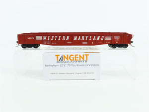 HO Tangent #10926-01 WM Western Maryland Bethlehem 52-6 70T Gondola Car #54723