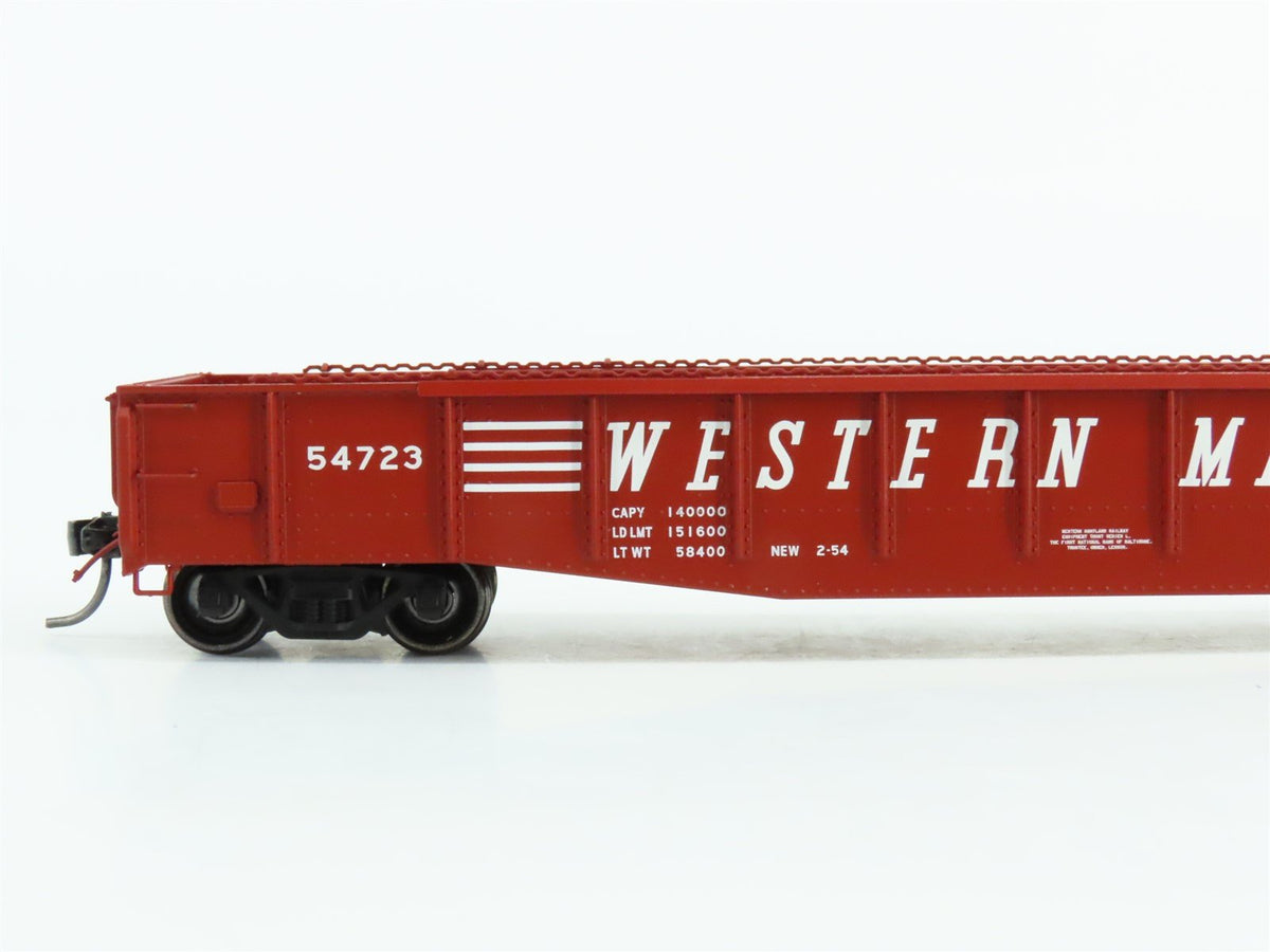 HO Tangent #10926-01 WM Western Maryland Bethlehem 52-6 70T Gondola Car #54723