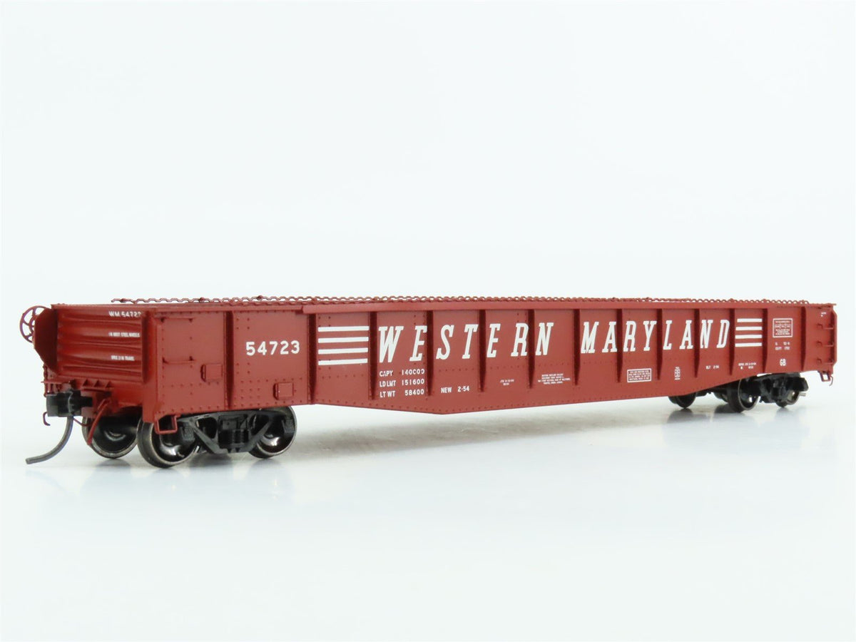 HO Tangent #10926-01 WM Western Maryland Bethlehem 52-6 70T Gondola Car #54723