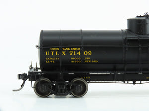 HO Scale Tangent #19021-09 UTLX Union Tank Cargo Single Dome Tank Car #71409