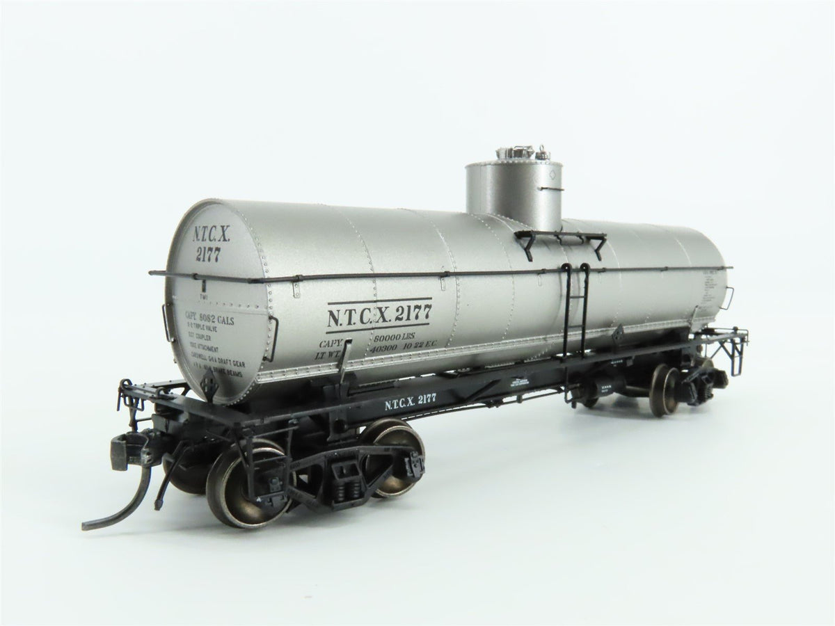 HO Scale Tangent #19124-02 NTCX Leasing 1917 Single Dome Tank Car #2177