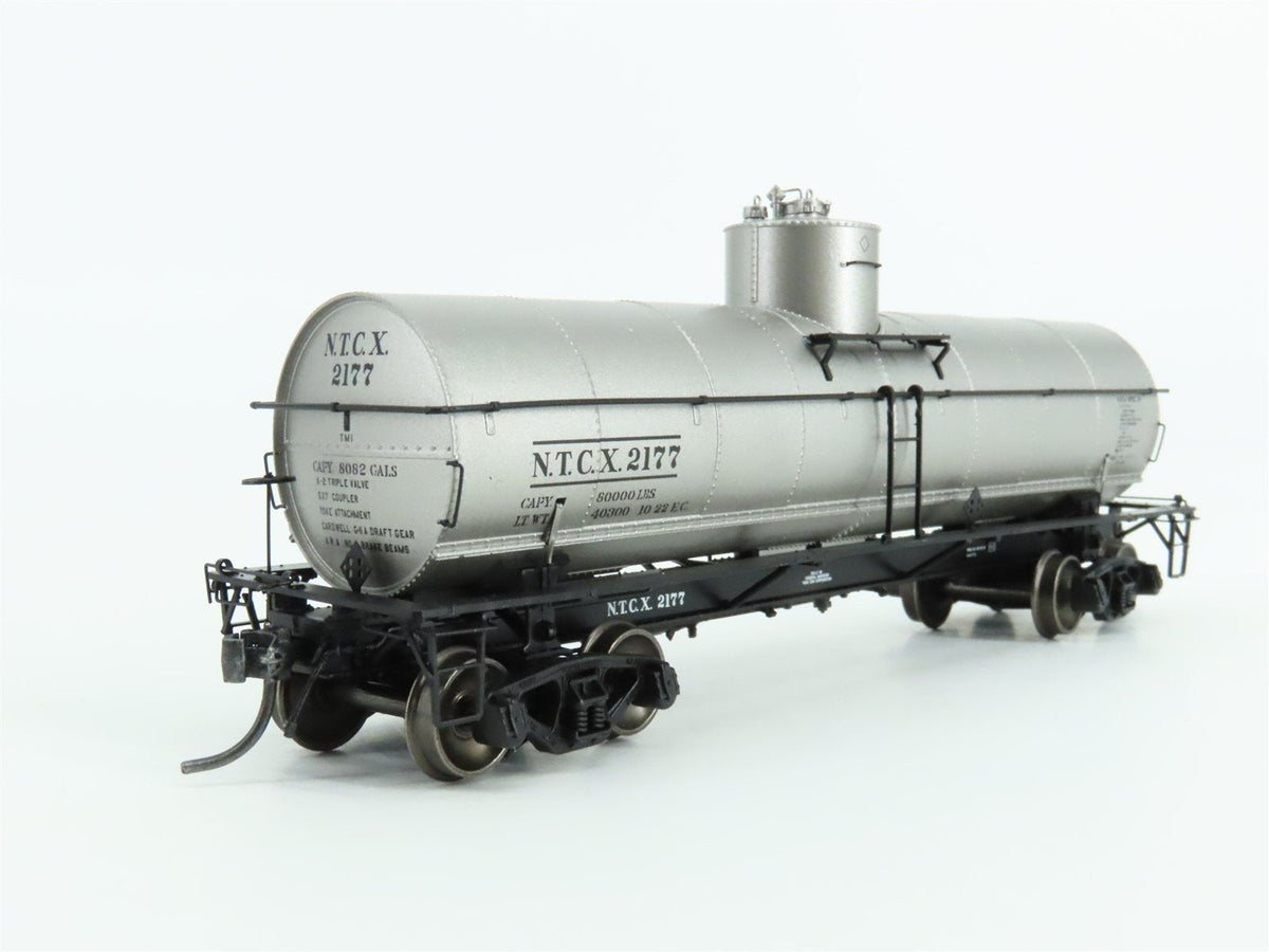 HO Scale Tangent #19124-02 NTCX Leasing 1917 Single Dome Tank Car #2177