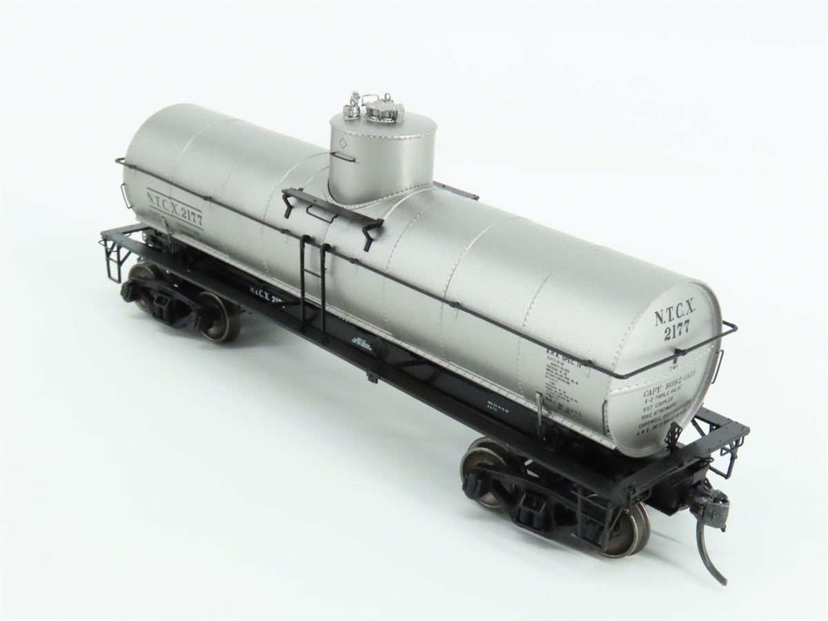 HO Scale Tangent #19124-02 NTCX Leasing 1917 Single Dome Tank Car #2177
