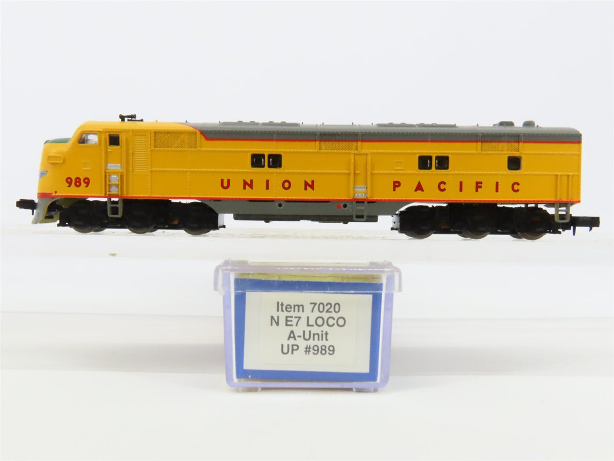 N Scale Life-Like 7020 UP Union Pacific E7A Diesel Locomotive #989