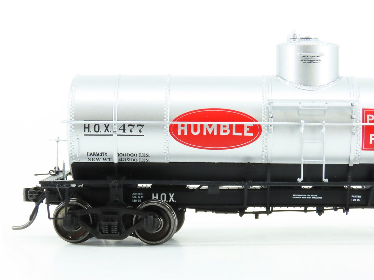 HO Scale Tangent #19060-03 HOX Humble Petroleum Single-Dome Tank Car #477