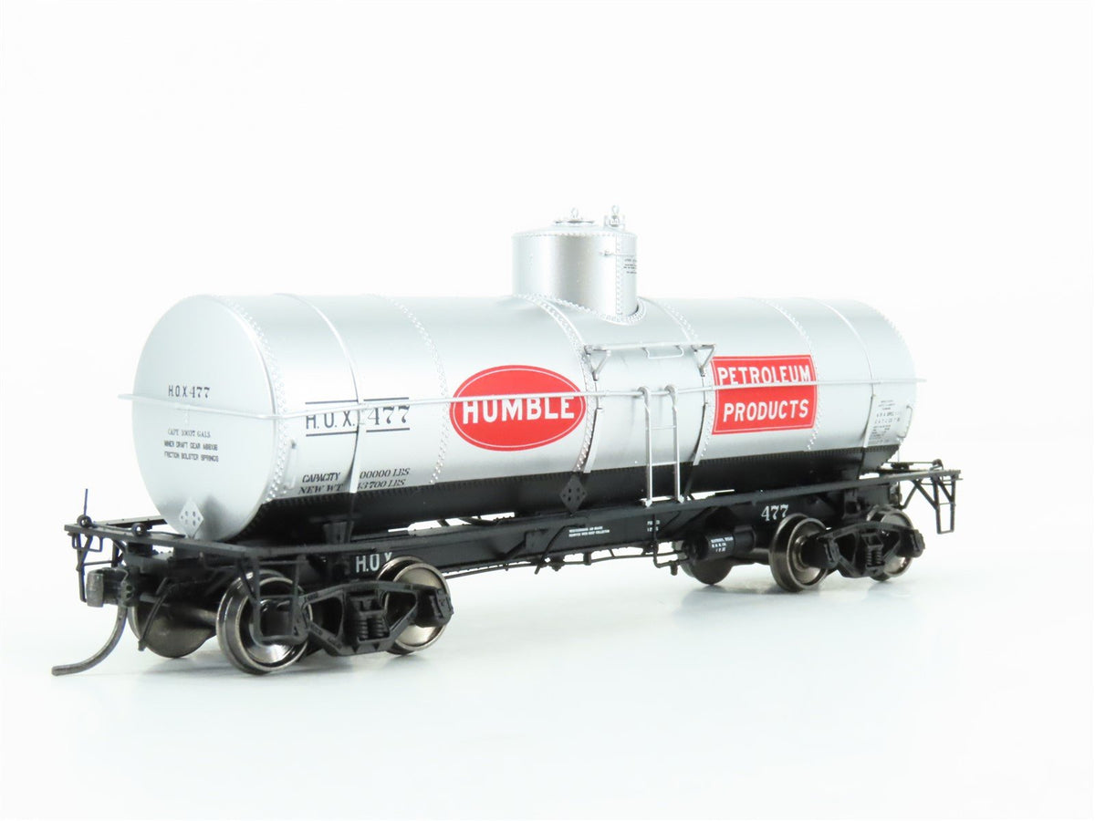 HO Scale Tangent #19060-03 HOX Humble Petroleum Single-Dome Tank Car #477