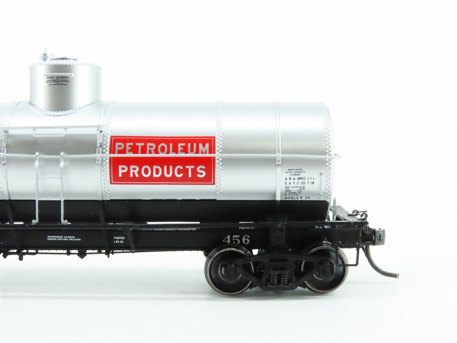 HO Scale Tangent #19060-01 HOX Humble Petroleum Single-Dome Tank Car #456
