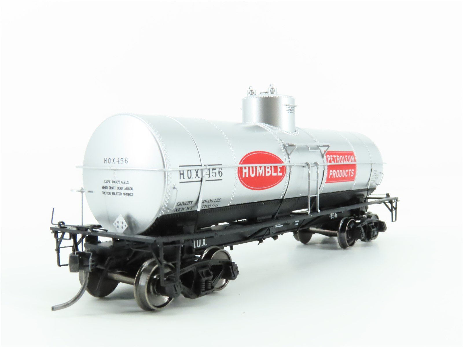 HO Scale Tangent #19060-01 HOX Humble Petroleum Single-Dome Tank Car #456