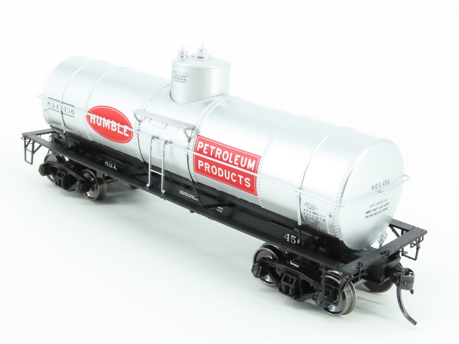 HO Scale Tangent #19060-01 HOX Humble Petroleum Single-Dome Tank Car #456