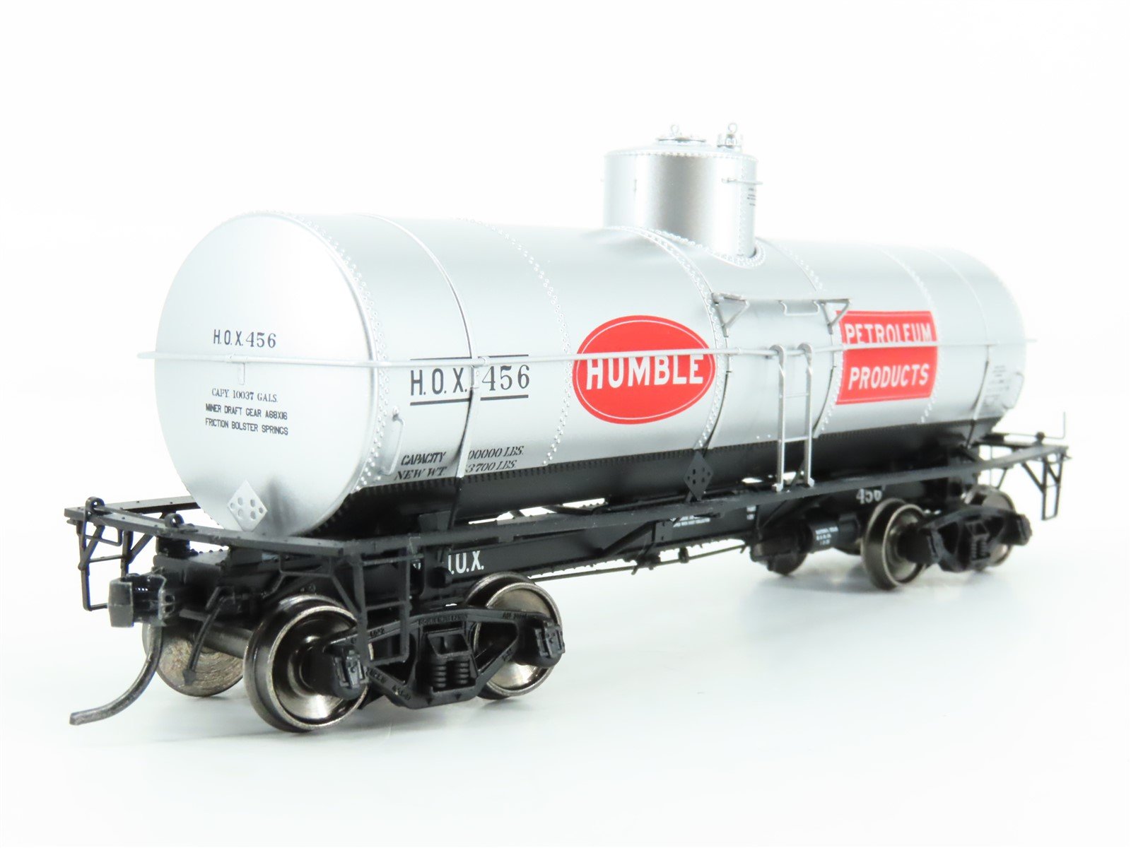 HO Scale Tangent #19060-01 HOX Humble Petroleum Single-Dome Tank Car #456
