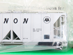 LOT of 9 HO Scale Bowser CIL Monon Railroad 2-Bay Covered Hoppers