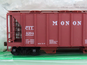 LOT of 9 HO Scale Bowser CIL Monon Railroad 2-Bay Covered Hoppers