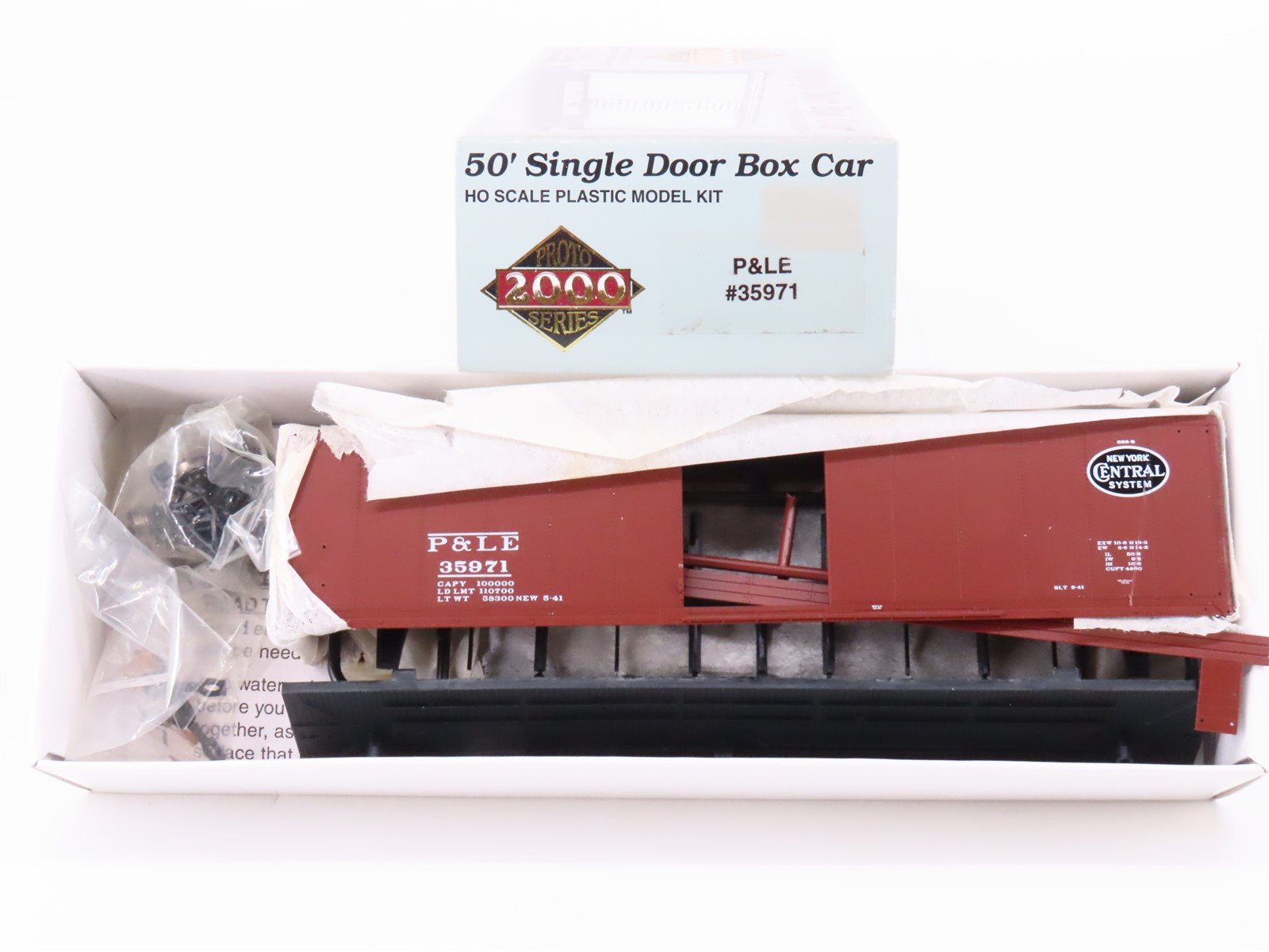 HO Proto 2000 Kit 21594 P&LE Pittsburgh & Lake Erie 50' Box Car #35971