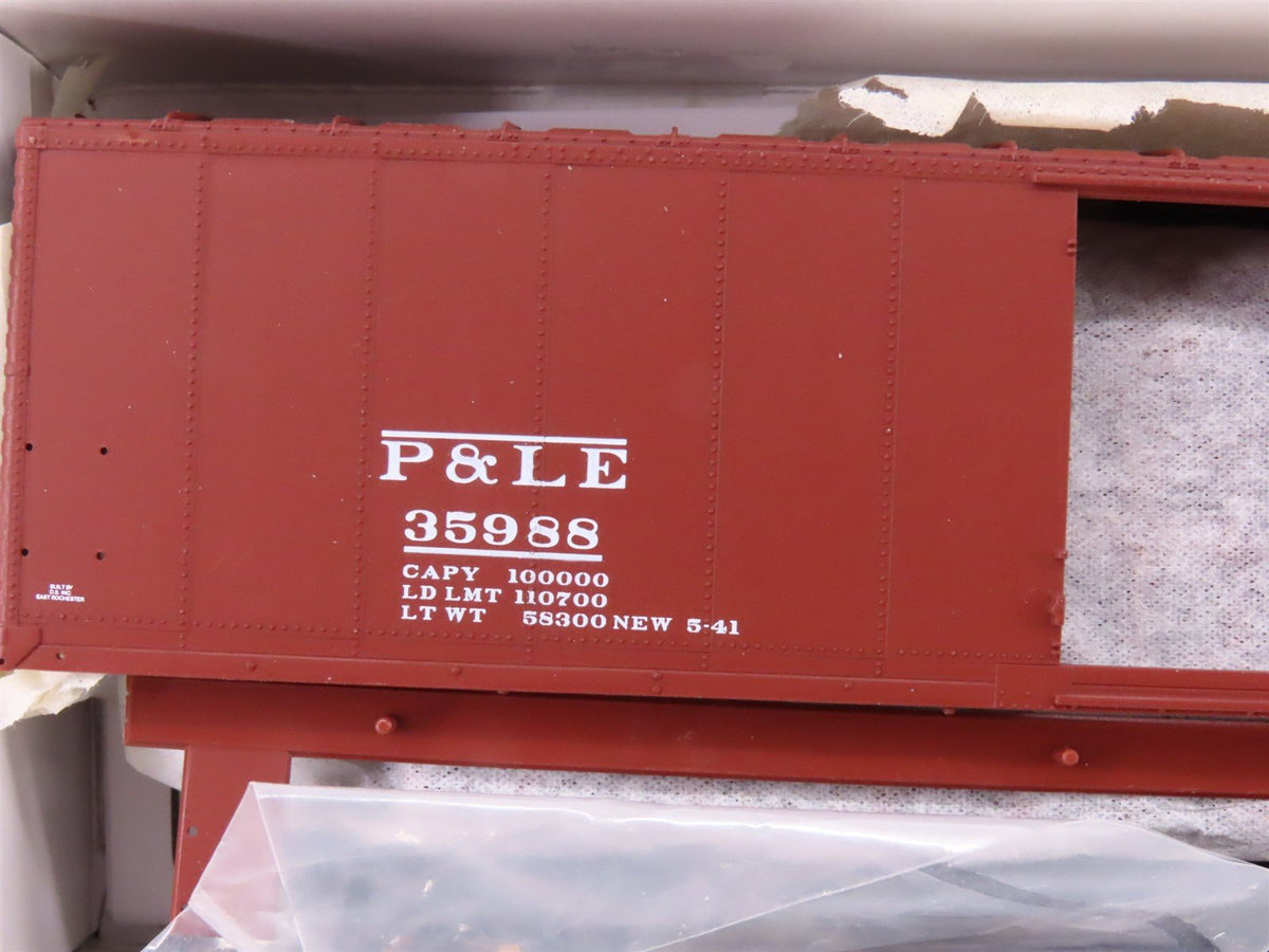 HO Proto 2000 Kit #21595 P&amp;LE Pittsburgh &amp; Lake Erie 50&#39; Box Car #35988