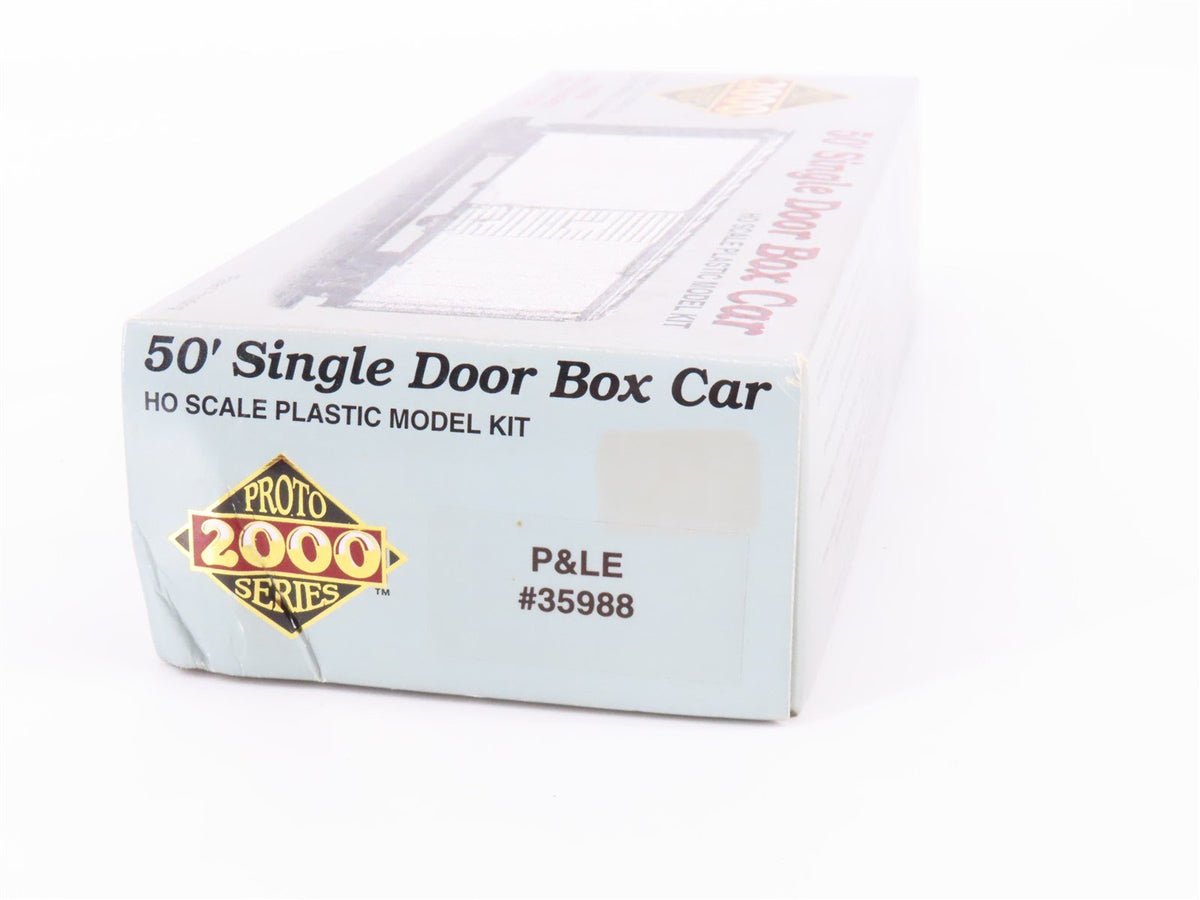 HO Proto 2000 Kit #21595 P&amp;LE Pittsburgh &amp; Lake Erie 50&#39; Box Car #35988