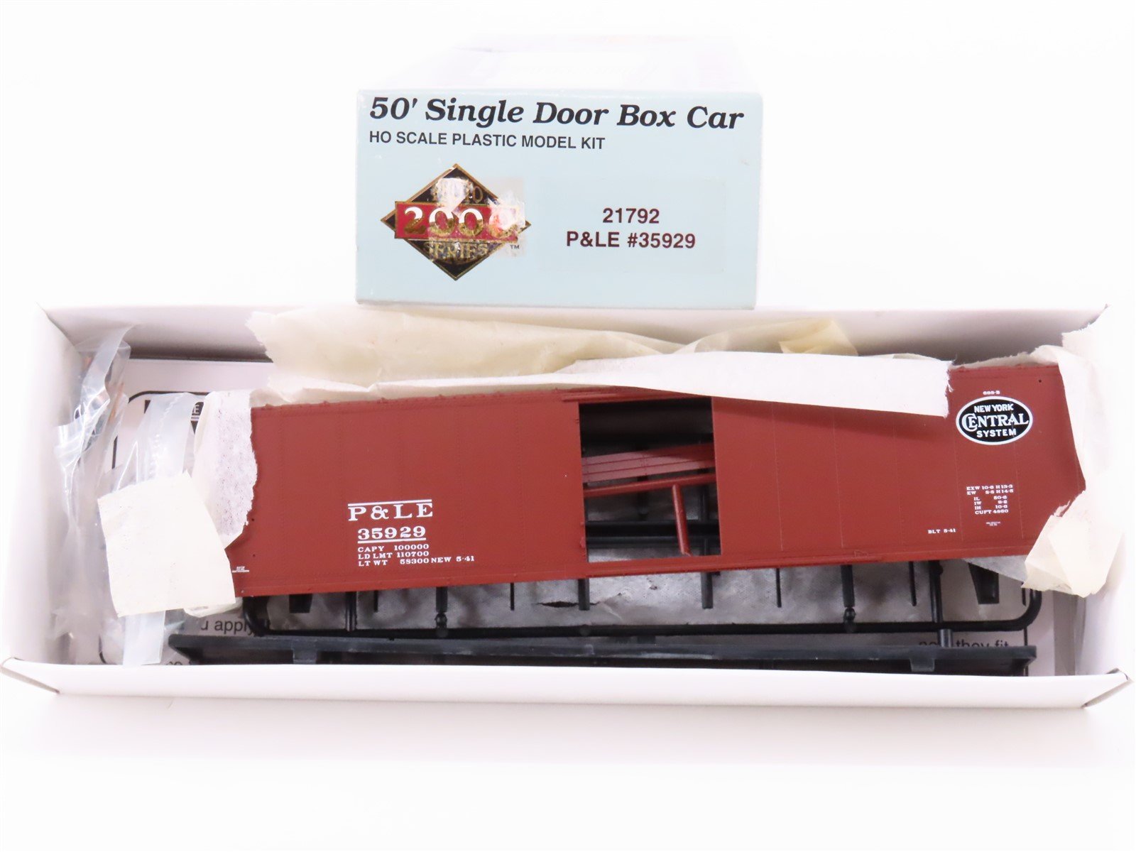HO Proto 2000 Kit #21792 P&LE Pittsburgh & Lake Erie 50' Box Car #35929