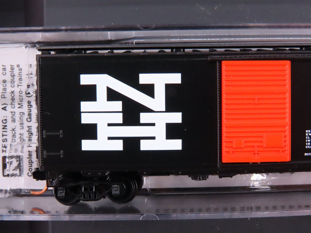 N Scale Micro-Trains MTL 99300077 NH New Haven McGinnis 40&#39; Box Cars 4-Pack