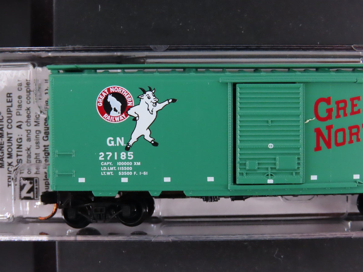 N Scale Micro-Trains MTL 99300095 GN Great Northern &quot;Goat&quot; 40&#39; Box Cars 4-Pack