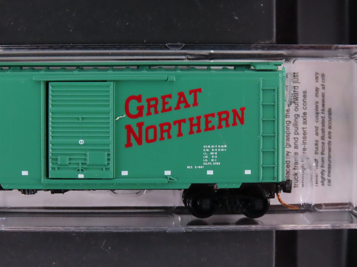 N Scale Micro-Trains MTL 99300095 GN Great Northern &quot;Goat&quot; 40&#39; Box Cars 4-Pack