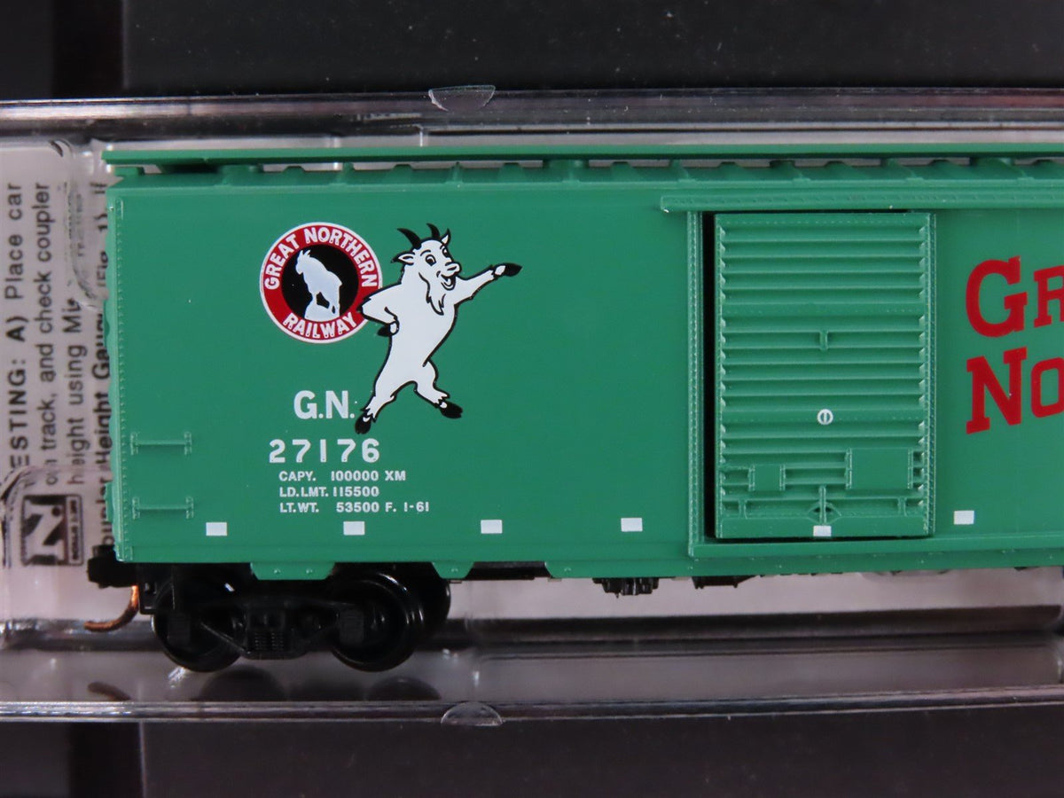 N Scale Micro-Trains MTL 99300095 GN Great Northern &quot;Goat&quot; 40&#39; Box Cars 4-Pack