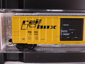 N Scale Micro-Trains MTL 99300015 RBOX Railbox 50' Rib-Side Box Cars 4-Pack