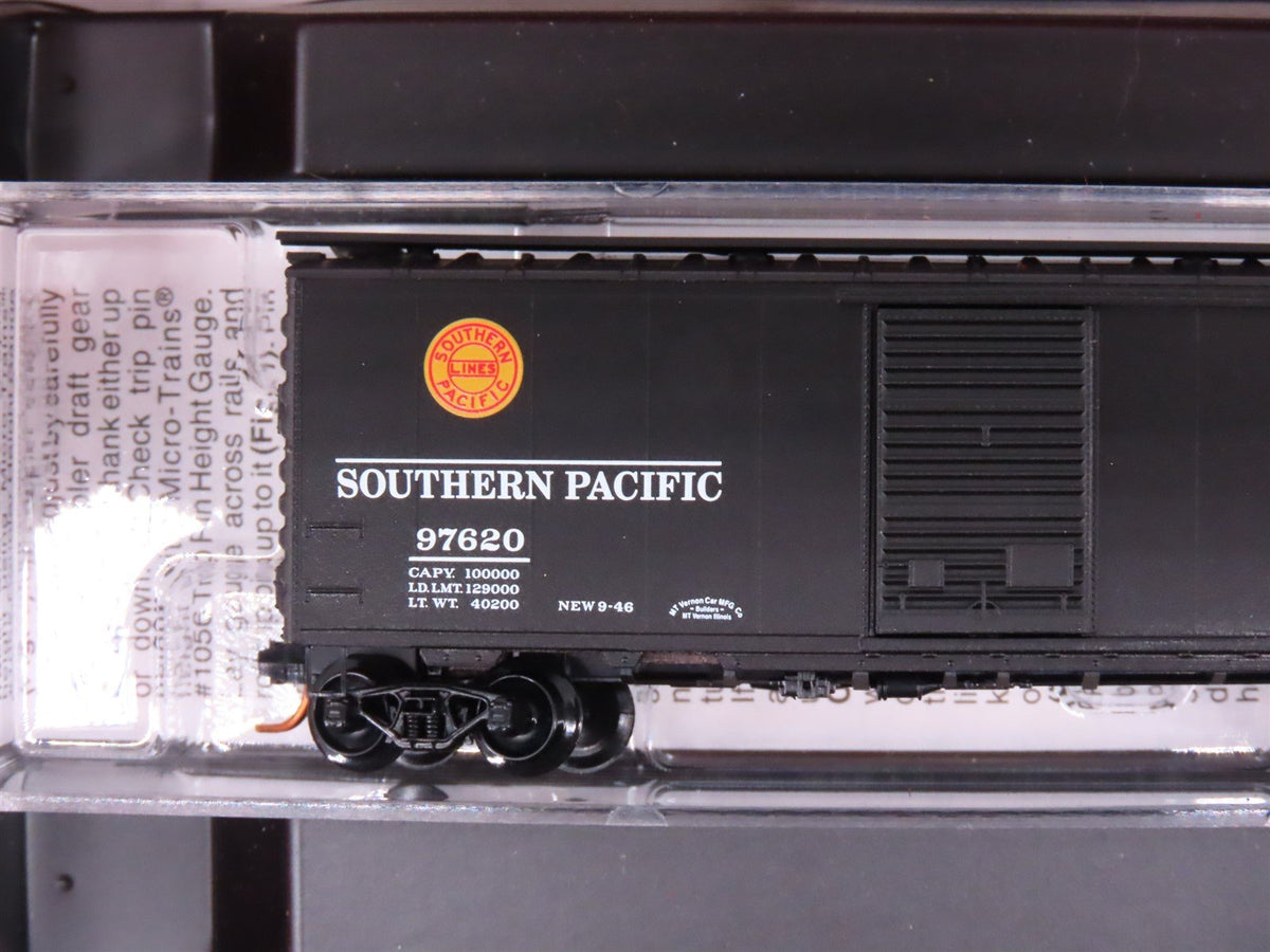 N Micro-Trains MTL 99300016 SP Southern Pacific &quot;Overnight&quot; 40&#39; Box Cars 4-Pack