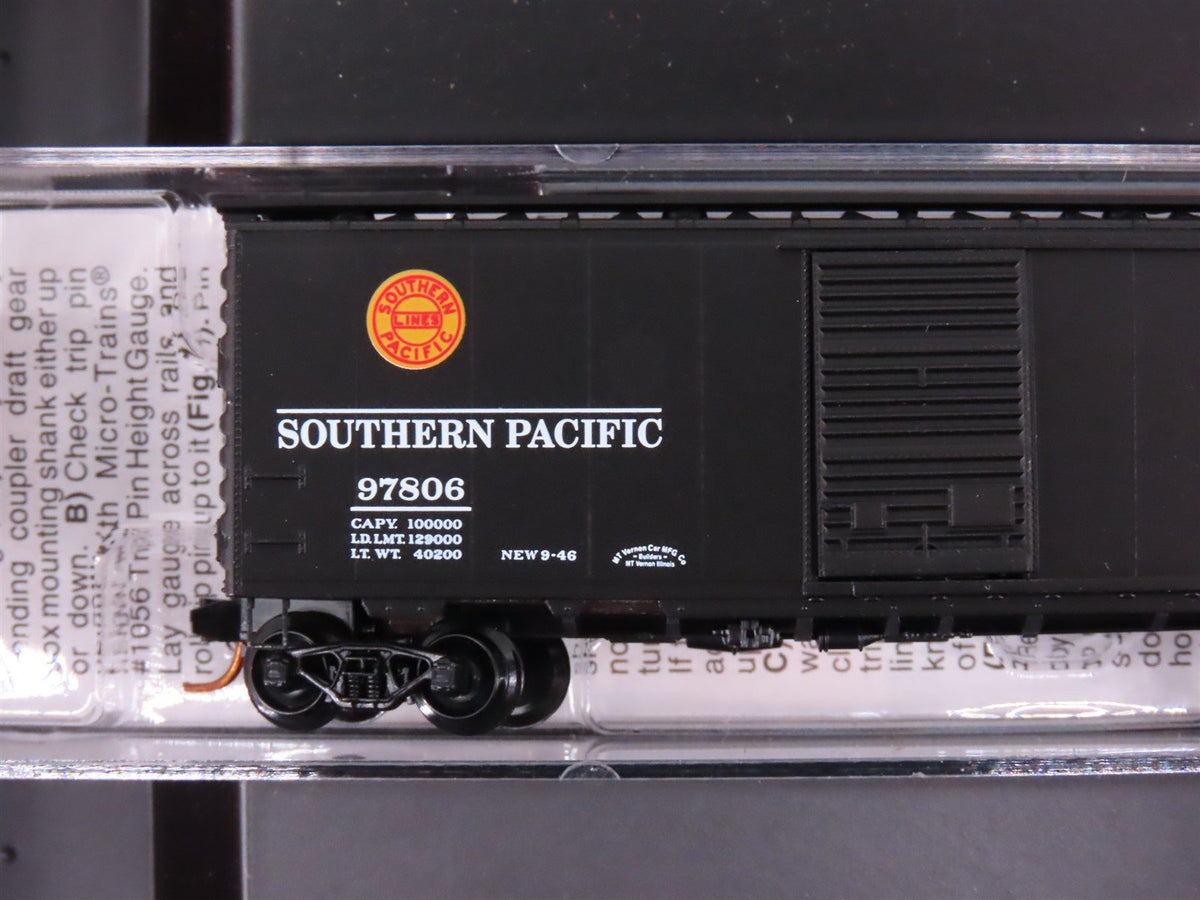 N Micro-Trains MTL 99300016 SP Southern Pacific &quot;Overnight&quot; 40&#39; Box Cars 4-Pack