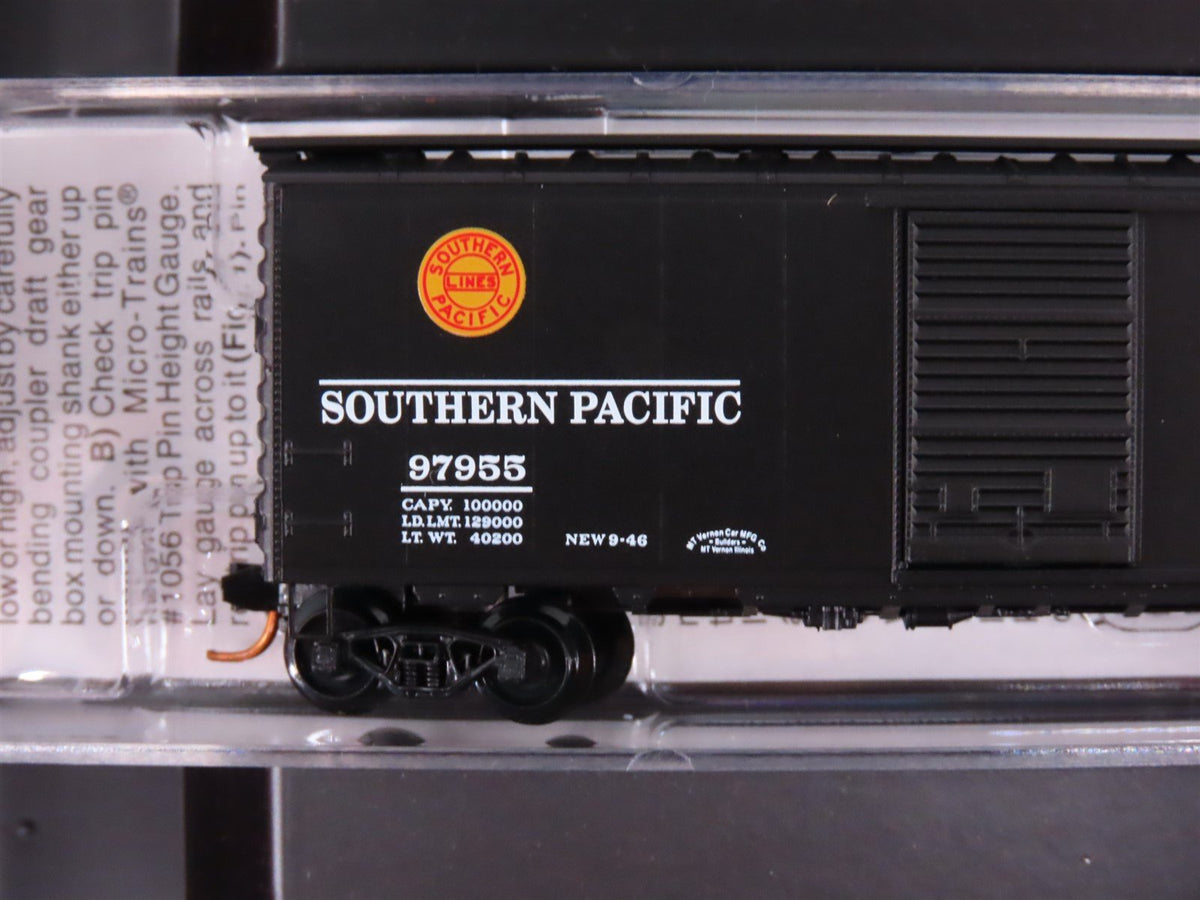 N Micro-Trains MTL 99300016 SP Southern Pacific &quot;Overnight&quot; 40&#39; Box Cars 4-Pack