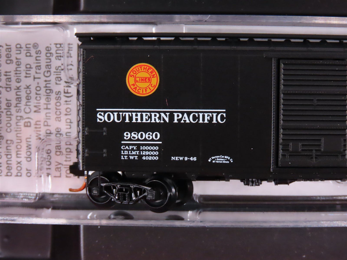 N Micro-Trains MTL 99300016 SP Southern Pacific &quot;Overnight&quot; 40&#39; Box Cars 4-Pack