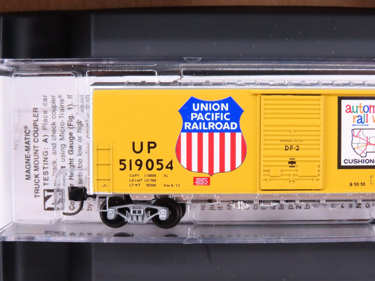 N Micro-Trains MTL 99300172 UP Union Pacific 40&#39; Single Door Box Cars 4-Pack