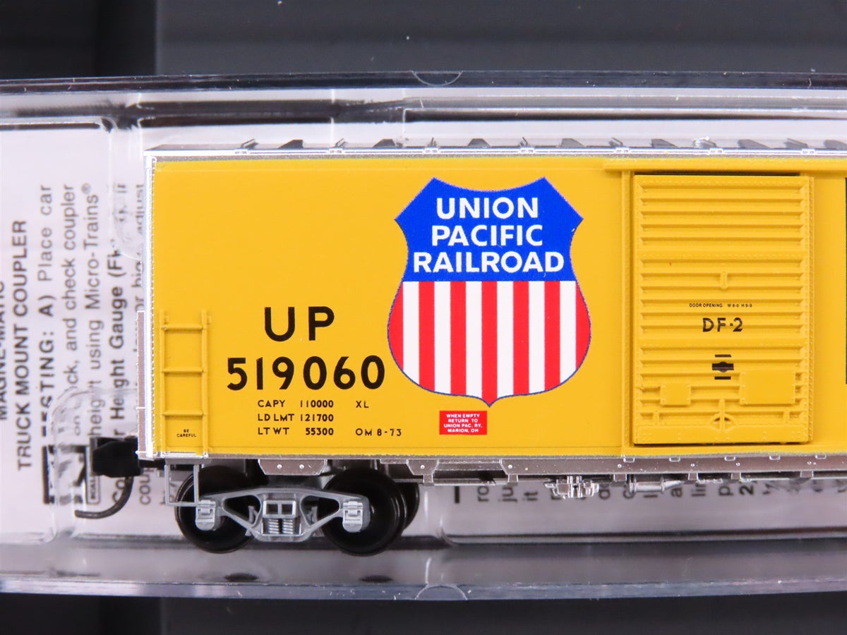 N Micro-Trains MTL 99300172 UP Union Pacific 40&#39; Single Door Box Cars 4-Pack