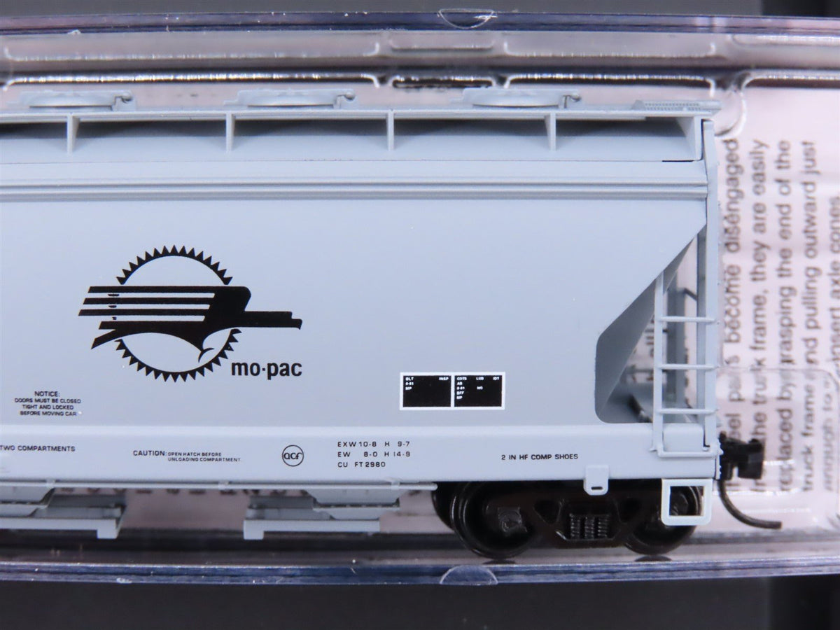 N Scale Micro-Trains MTL 99300170 MP Mo-Pac 2-Bay Covered Hoppers 4-Pack