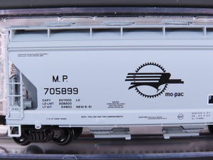 N Scale Micro-Trains MTL 99300170 MP Mo-Pac 2-Bay Covered Hoppers 4-Pack
