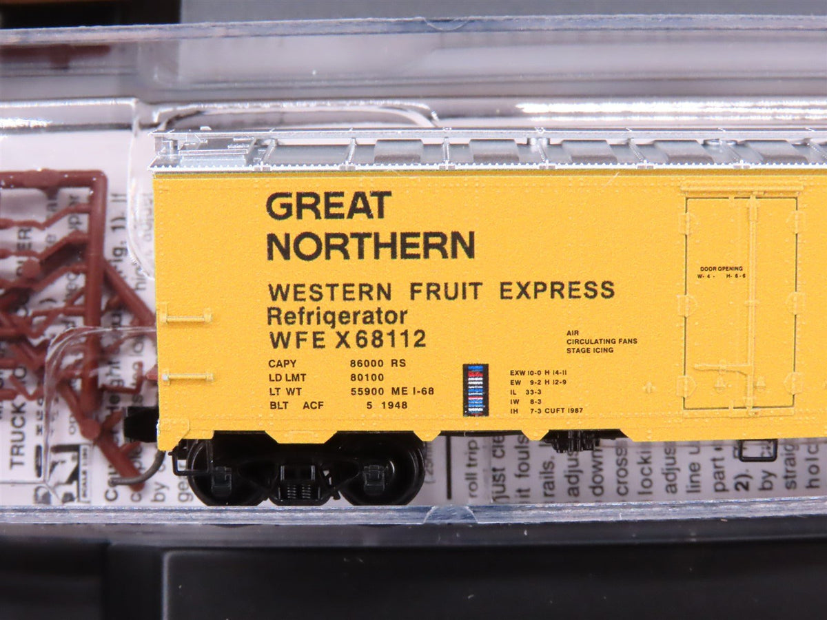 N Micro-Trains MTL 99300179 GN / WFEX Western Fruit Express 40&#39; Reefers 4-Pack