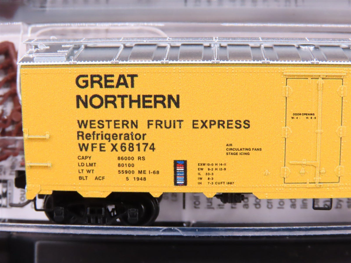 N Micro-Trains MTL 99300179 GN / WFEX Western Fruit Express 40&#39; Reefers 4-Pack